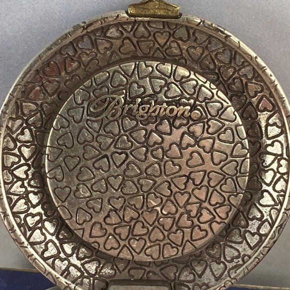 Vintage Brighton 2 Tone Gold & Silver Desk Clock - Picture 3 of 4